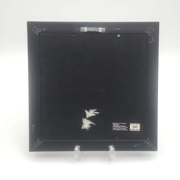 Whimsical Framed Coffee & Dessert Original Artwork Impasto Style 3 x 3 in. - Picture 6 of 14